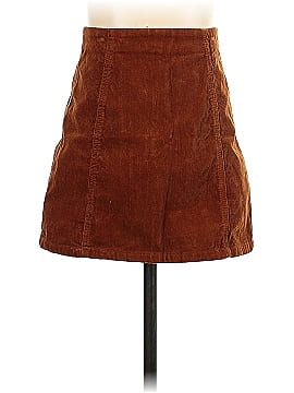 Topshop Faux Leather Skirt (view 2)