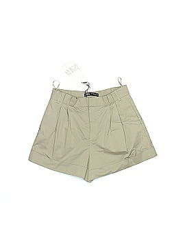 Zara Khaki Shorts (view 1)