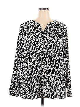 Lane Bryant Long Sleeve Blouse (view 1)