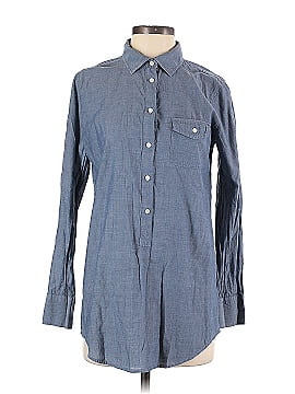 J.Crew Factory Store Long Sleeve Button-Down Shirt (view 1)