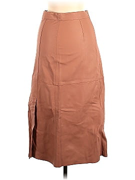 Cos Faux Leather Skirt (view 2)