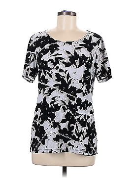 JM Collection Short Sleeve Blouse (view 1)