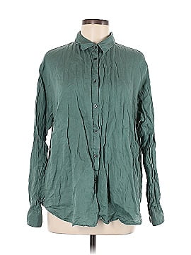 Uniqlo Long Sleeve Button-Down Shirt (view 1)