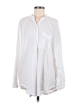 Aerie Long Sleeve Blouse (view 1)