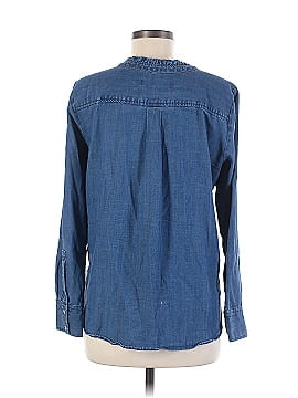 Ann Taylor LOFT Long Sleeve Button-Down Shirt (view 2)