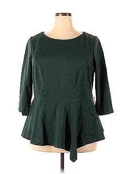 ELOQUII Long Sleeve Blouse (view 1)