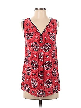 Lucky Brand Sleeveless Silk Top (view 1)