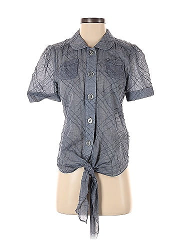 Social Short Sleeve Blouse (view 1)