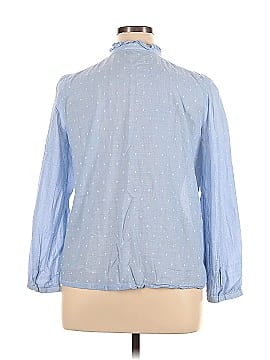 Ann Taylor LOFT Outlet Long Sleeve Button-Down Shirt (view 2)