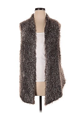 CAbi Faux Fur Vest (view 1)