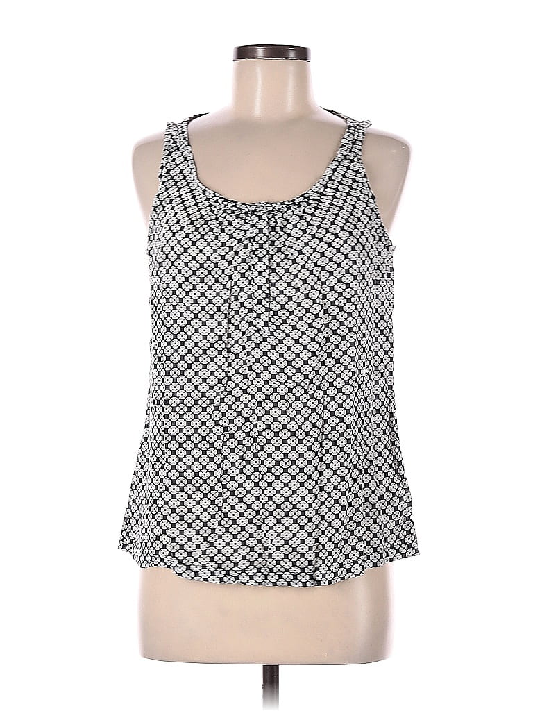 Pre-owned Old Navy Sleeveless Blouse In Silver