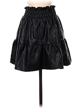 Anthropologie Faux Leather Skirt (view 1)