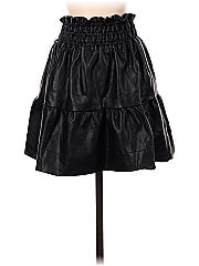 Anthropologie Faux Leather Skirt