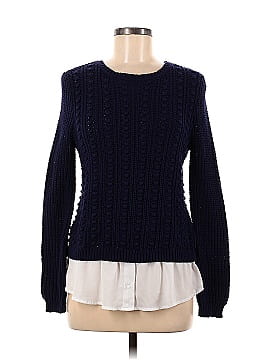 Cable & Gauge Pullover Sweater (view 1)