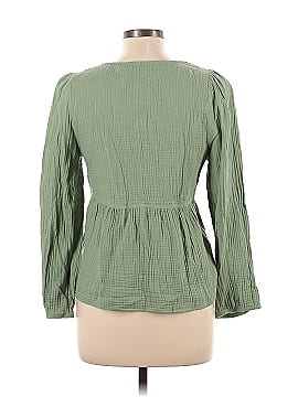 Madewell Long Sleeve Blouse (view 2)