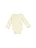 Carter's Polka Dots Ivory Long Sleeve Onesie Size Newborn - photo 1