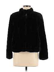 Zara Trf Faux Fur Jacket