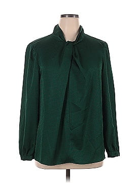 Ann Taylor Factory Long Sleeve Blouse (view 1)