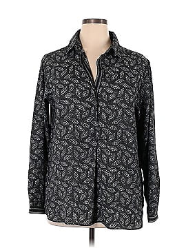 Max Studio Long Sleeve Button-Down Shirt (view 1)