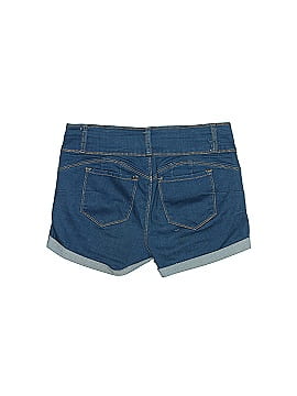 Wax Jean Denim Shorts (view 2)