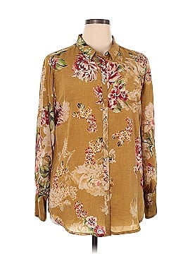 Johnny Was Long Sleeve Silk Top (view 1)
