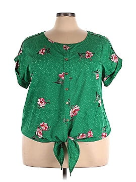 Speed Limit 98 Short Sleeve Blouse (view 1)