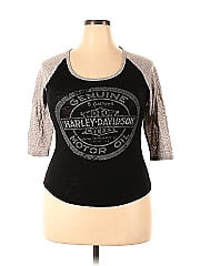 Harley Davidson 3/4 Sleeve T Shirt