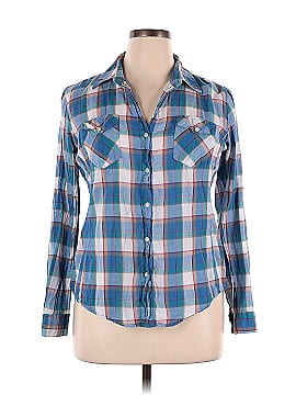 Sandra Ingrish Long Sleeve Button-Down Shirt (view 1)