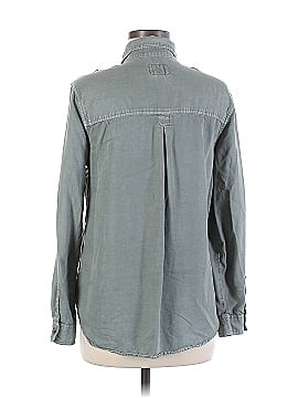 American Eagle Outfitters Long Sleeve Button-Down Shirt (view 2)