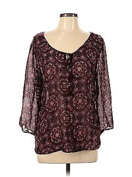 Maurices 3/4 Sleeve Blouse (view 1)