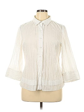 Christopher & Banks Long Sleeve Blouse (view 1)