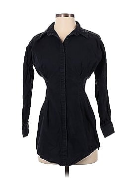 PrettyLittleThing 3/4 Sleeve Button-Down Shirt (view 1)