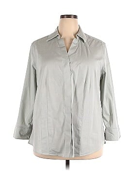 Taylor 3/4 Sleeve Button-Down Shirt (view 1)