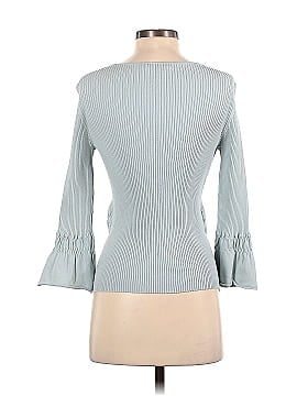 WD.NY Long Sleeve Silk Top (view 2)