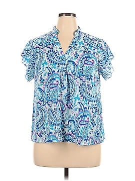 Unbranded Short Sleeve Blouse (view 1)