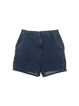 Black Tape_ Denim Shorts (view 1)