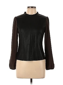 Drew Faux Leather Top (view 1)