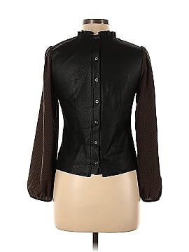 Drew Faux Leather Top (view 2)