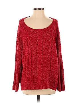 Pink Lily Pullover Sweater (view 1)