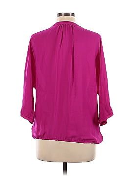 Joie 3/4 Sleeve Silk Top (view 2)