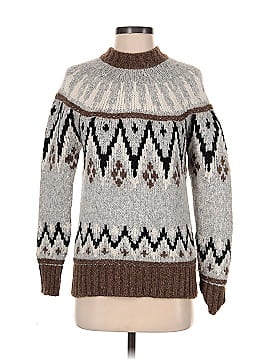 Faherty Wool Pullover Sweater (view 1)