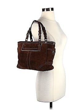 Coach Factory Suede Leather Shoulder Bag (view 2)
