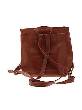 Portland Leather Goods Leather Backpack (view 2)