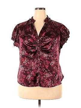 Daisy Fuentes Short Sleeve Blouse (view 1)