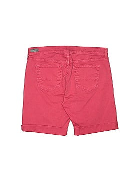 Red Engine Denim Shorts (view 2)