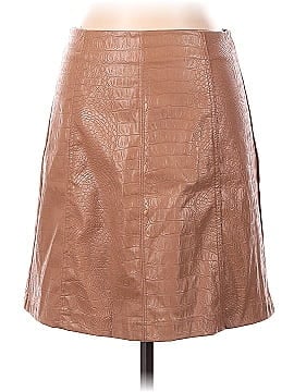 Mi ami Faux Leather Skirt (view 1)