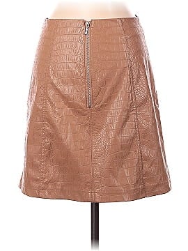 Mi ami Faux Leather Skirt (view 2)