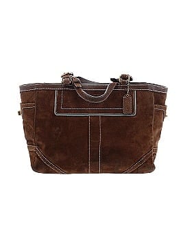 Coach Factory Suede Leather Shoulder Bag (view 1)
