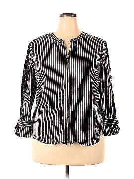 Anne Klein Long Sleeve Blouse (view 1)