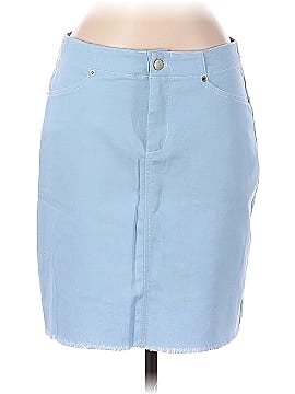 In The Wash Denim Skirt (view 1)